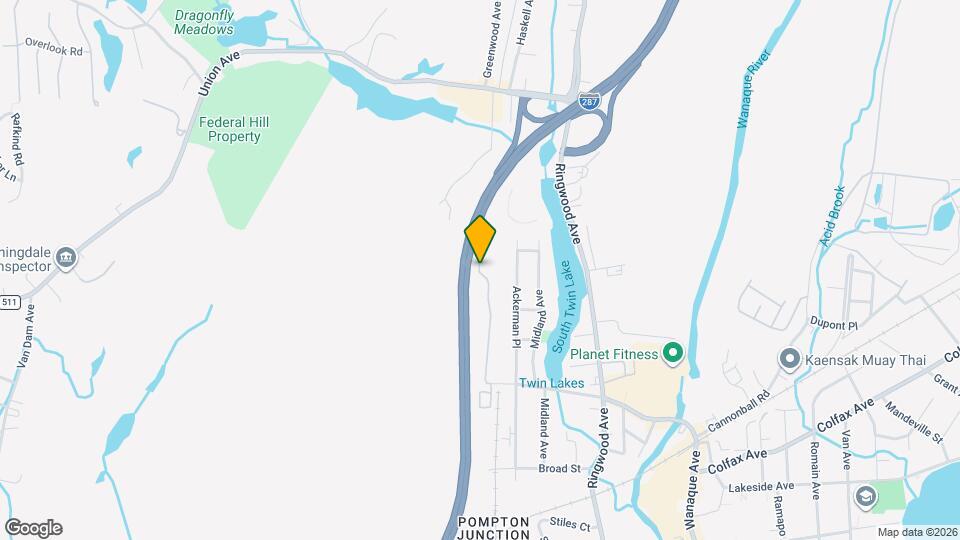 305 Federal Hill Rd Map and Location Details