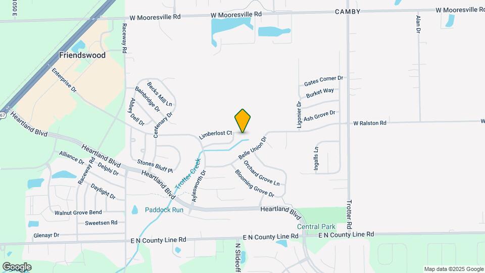 8747 Limberlost Ct Map and Location Details