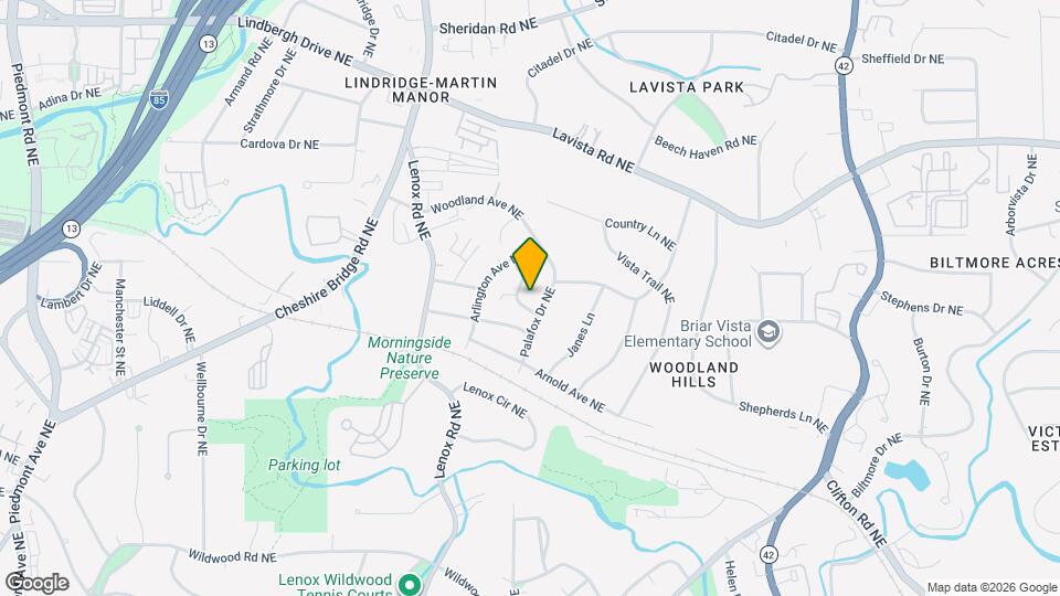 1127 Arlington Pkwy NE, Unit 1127 Map and Location Details