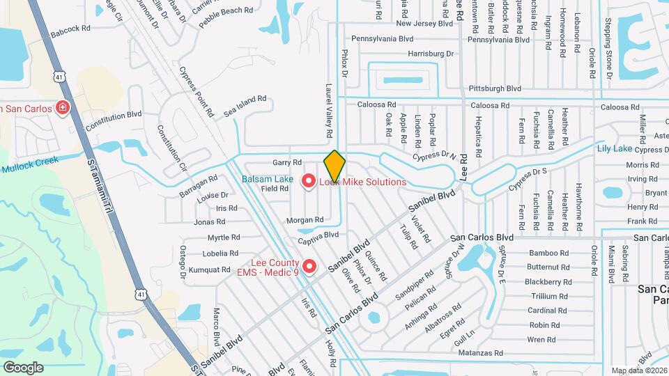 18165 Baruch Dr Map and Location Details