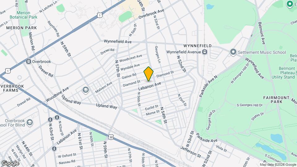 5423 Lebanon Ave Map and Location Details