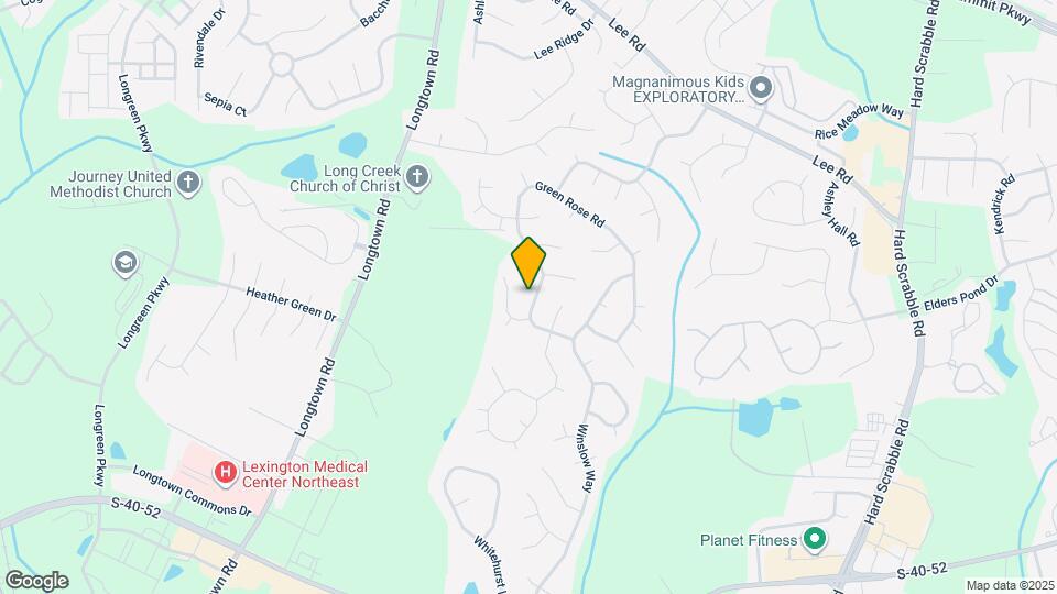 121 Green Rose Rd Map and Location Details