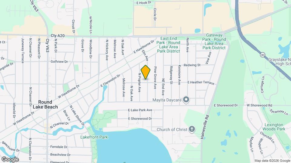 224 E Heather Terrace Map and Location Details