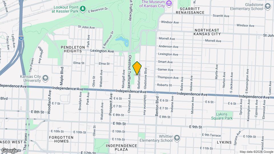 504 Bellefontaine Ave, Unit 2 Mapa y Detalles de la Ubicación