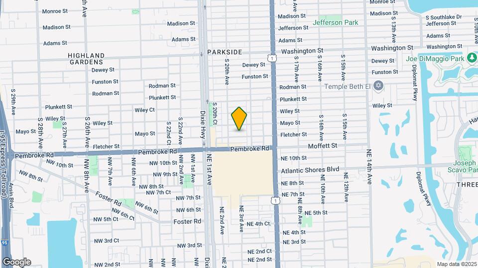 1935 Fletcher St Map and Location Details