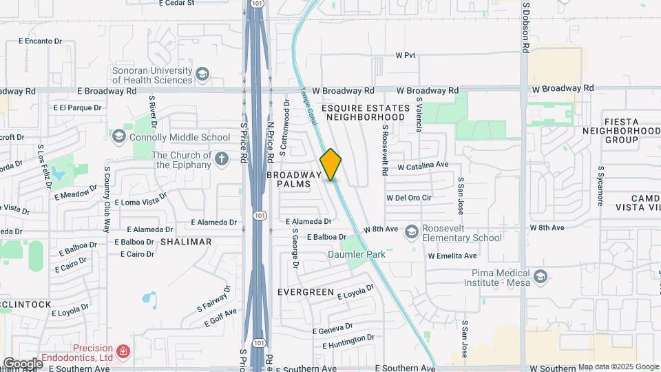2511 S Evergreen Rd Map and Location Details