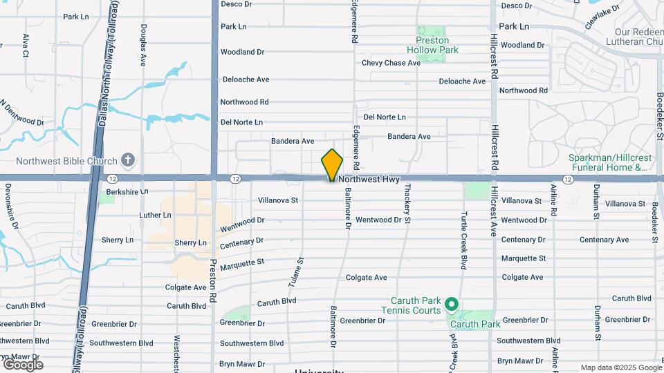 3815 Northwest Pkwy Map and Location Details