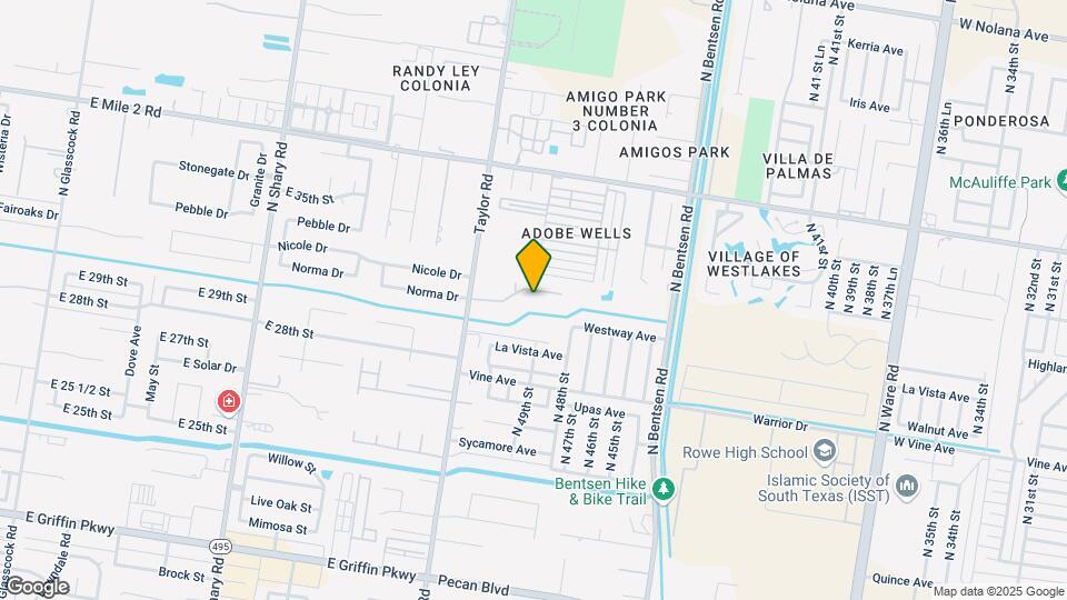 4909 W Highland Ave Mapa y Detalles de la Ubicación