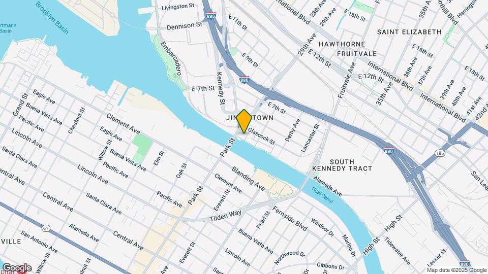 2875 Glascock St Map and Location Details
