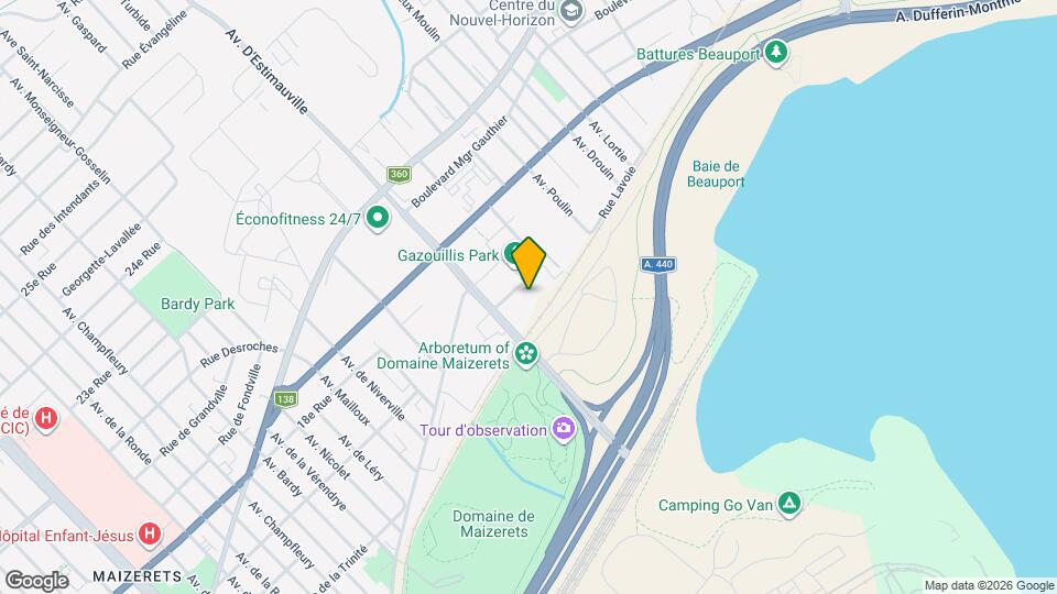 1030 Des Moqueurs Rue Map and Location Details