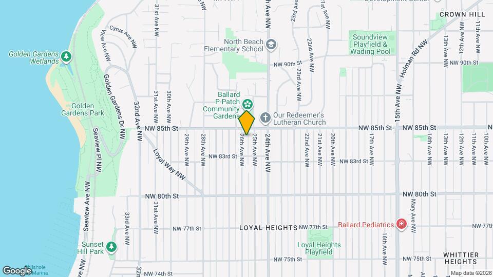 8332 26th Ave NW Map and Location Details