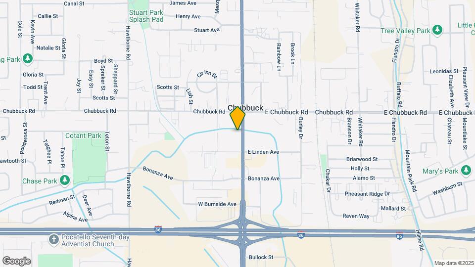 4719 Yellowstone Ave Map and Location Details
