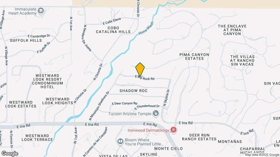 1402 E Big Rock Rd Mapa y Detalles de la Ubicación