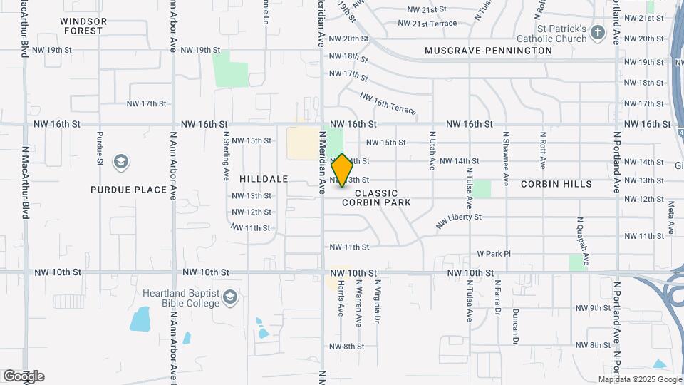 4413 NW 12th St Map and Location Details