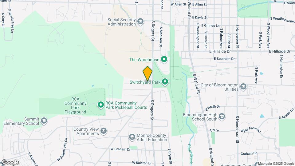 600 W Cherokee Dr Map and Location Details