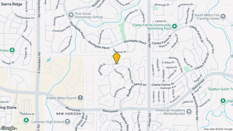 16410 Martingale Dr Map and Location Details