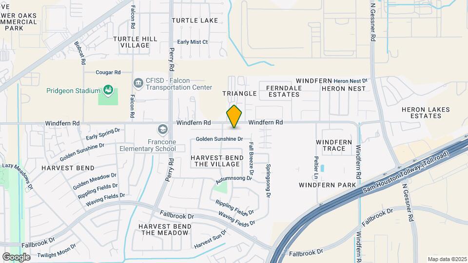 9123 Reagan Meadow Ct Map and Location Details