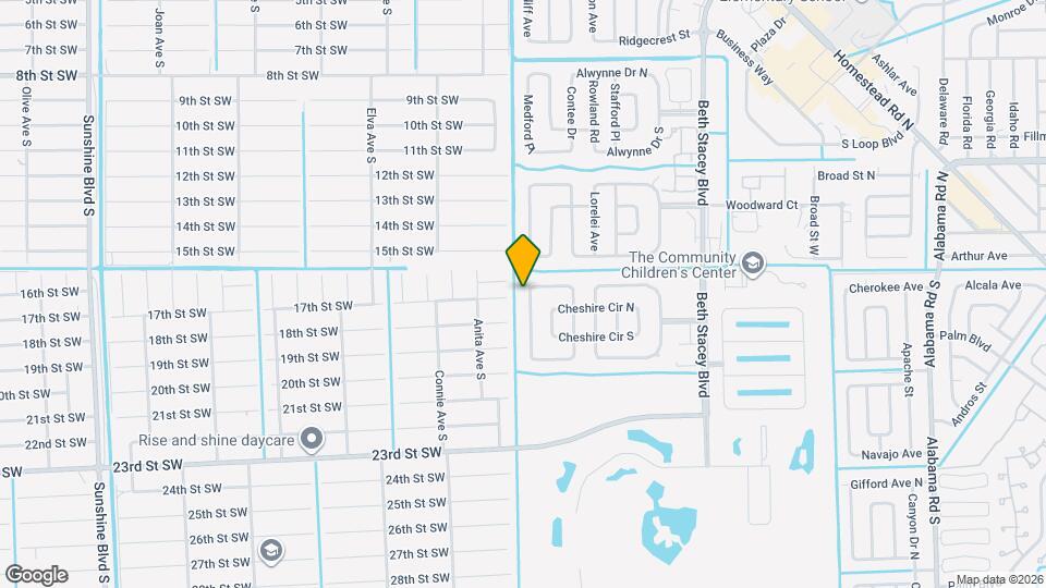 445 Candlewick Cir W Map and Location Details