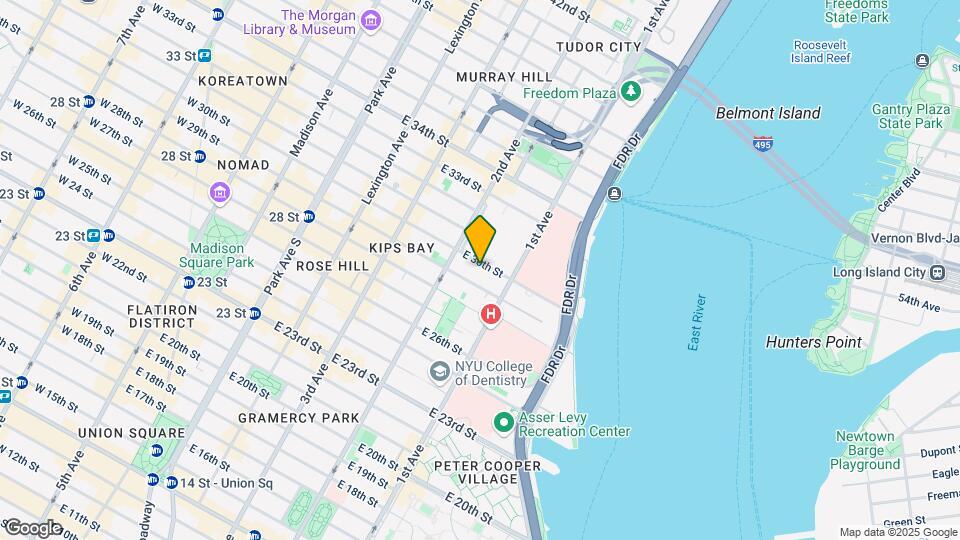 324 E 30th St Mapa y Detalles de la Ubicación