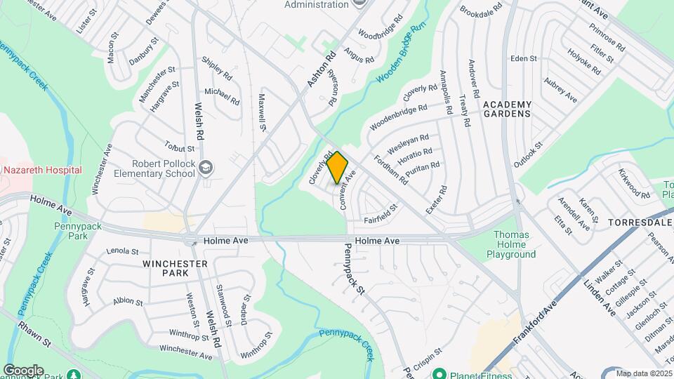 9050 Convent Ave Map and Location Details