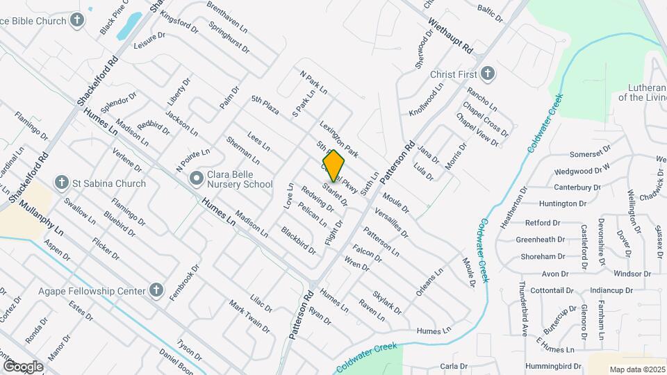 695 Starlet Dr Map and Location Details