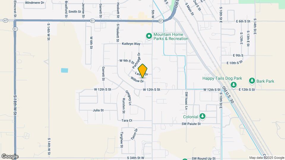 620 Willow Dr Map and Location Details
