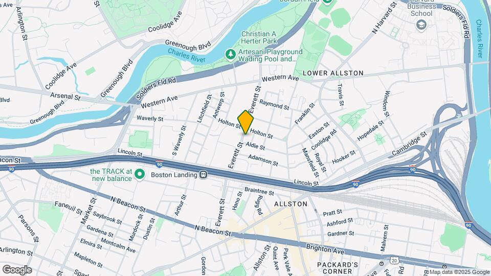 201 Everett St, Unit 4 Map and Location Details