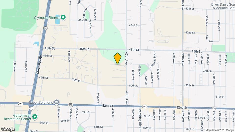 4704 47th Ave Map and Location Details