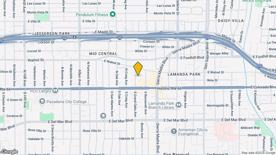 Grand Oaks Mapa y Detalles de la Ubicación