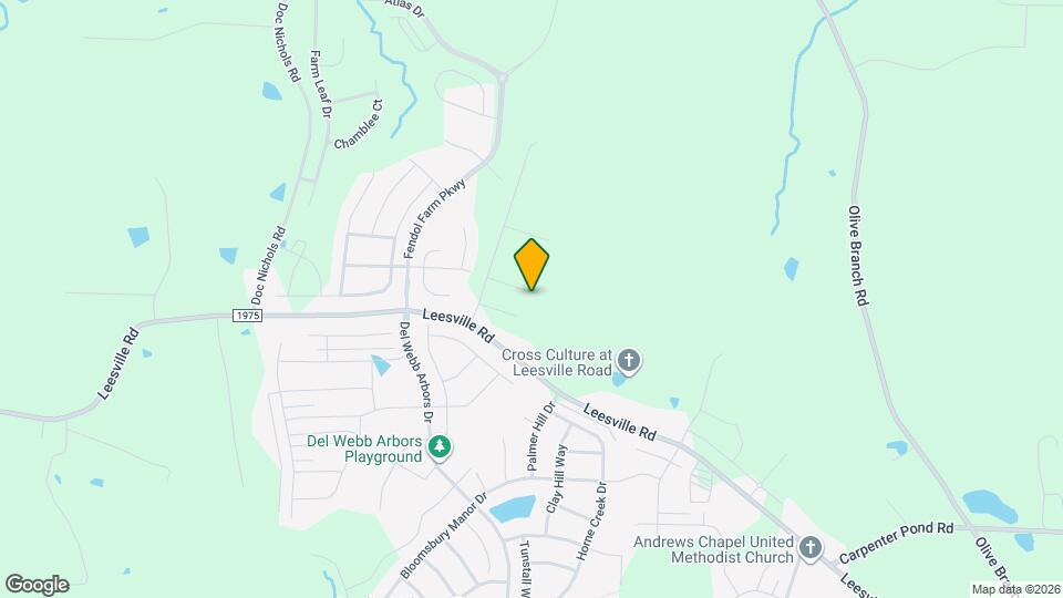 1606 Tamarisk Ln Mapa y Detalles de la Ubicación