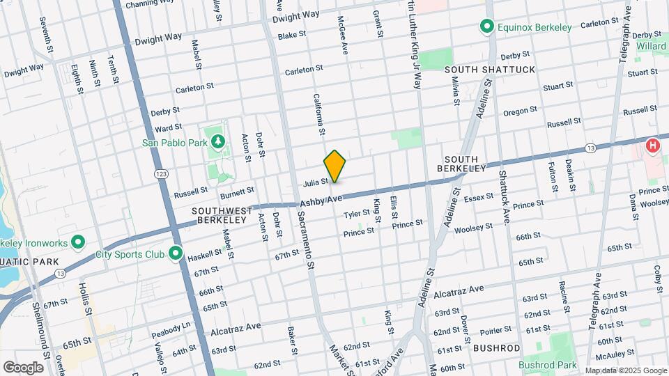 2955 California St Map and Location Details