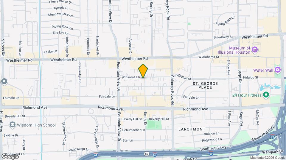 5801 Winsome Ln Map and Location Details