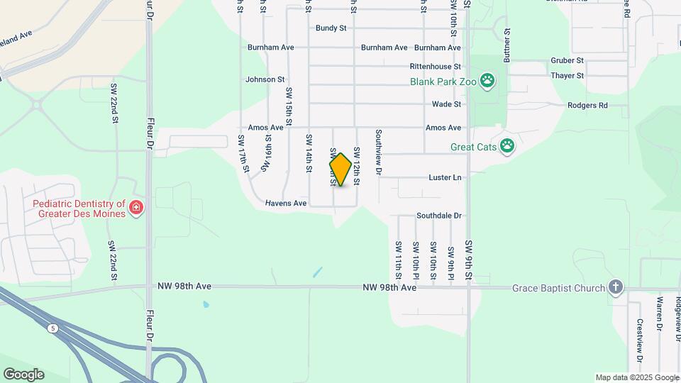 7503 SW 13th St Map and Location Details