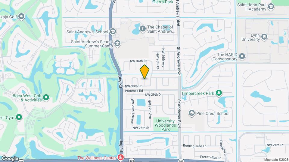 3048 NW 27th Ter Map and Location Details