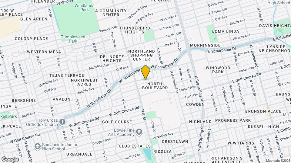 715 Shell Ave Map and Location Details