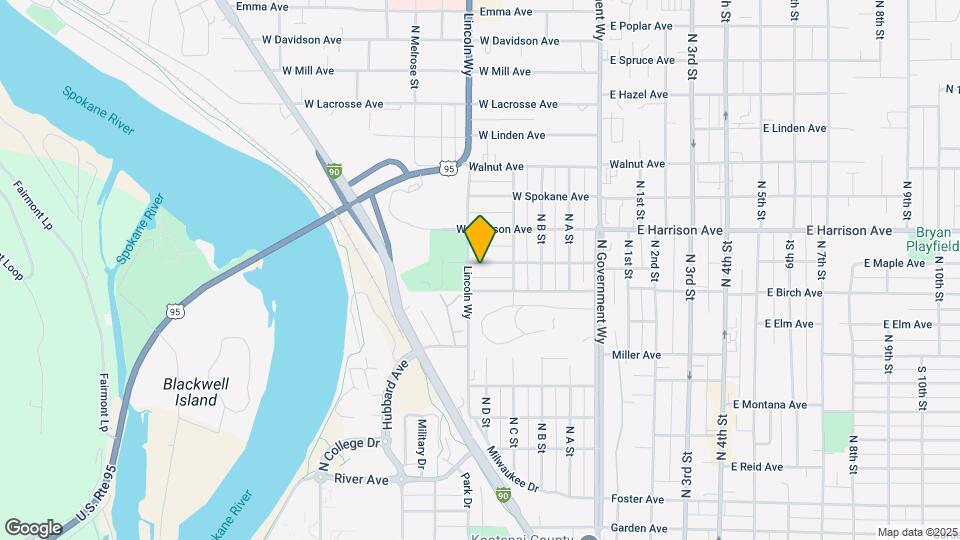 522 W Summit Ave Map and Location Details