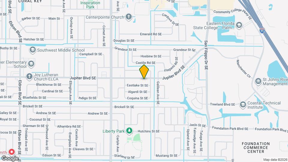 3690 Jupiter Blvd SE Map and Location Details