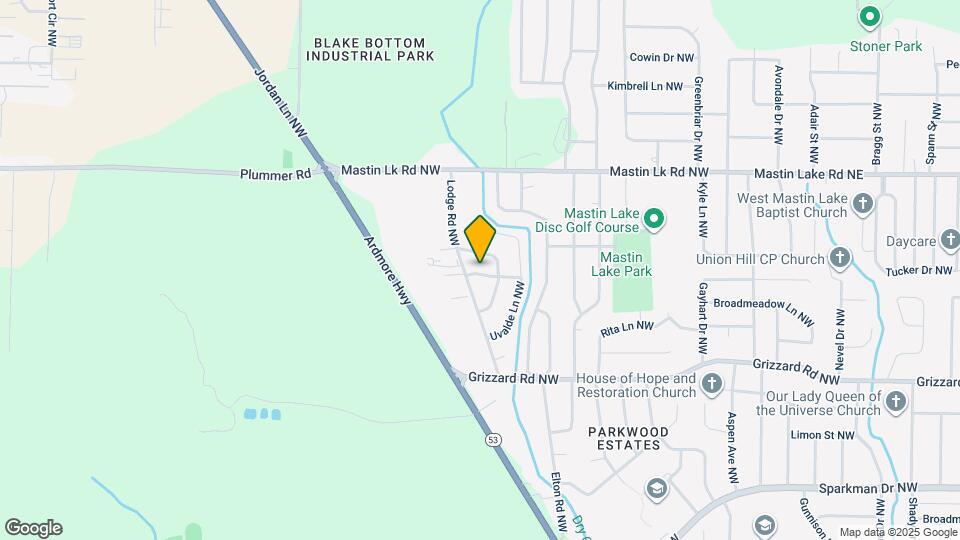 5208 Durinda Ln NW Map and Location Details