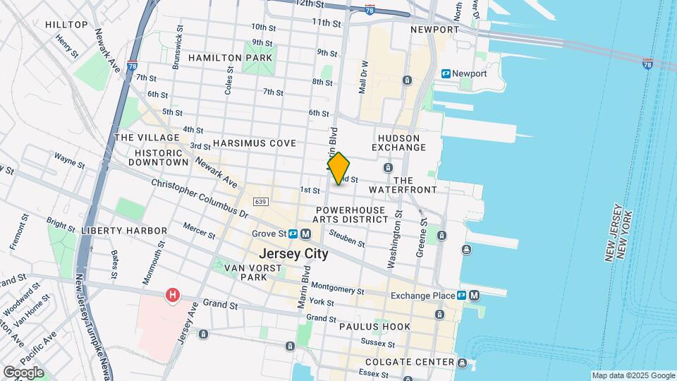 160 1st St, Unit 807 Map and Location Details
