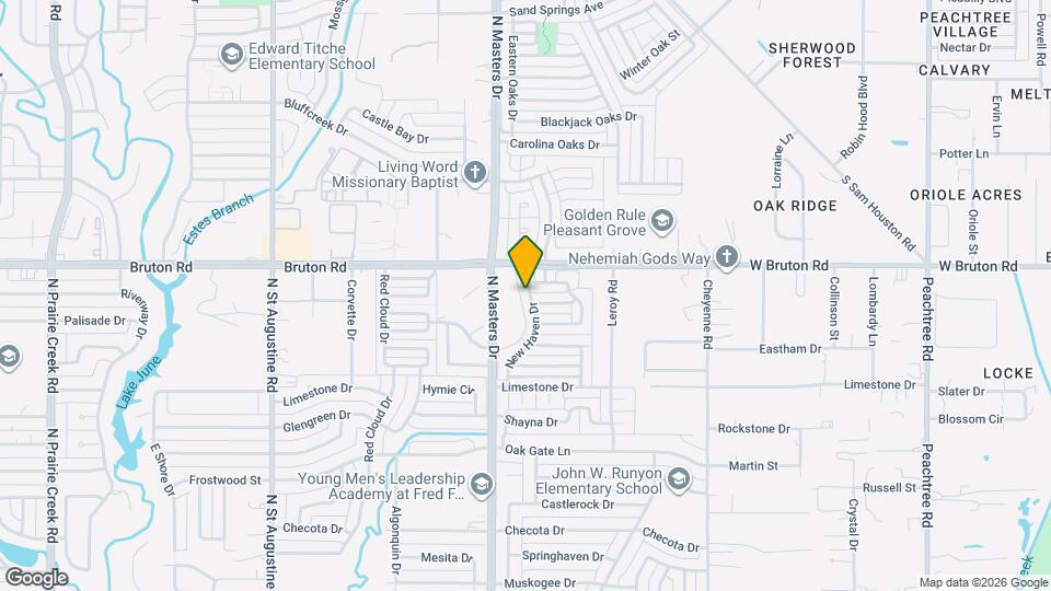 2041 New Haven Dr Map and Location Details
