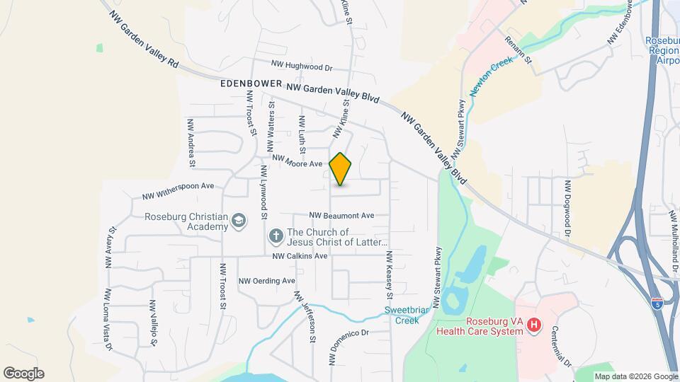 1642 NW Almond Ave Map and Location Details