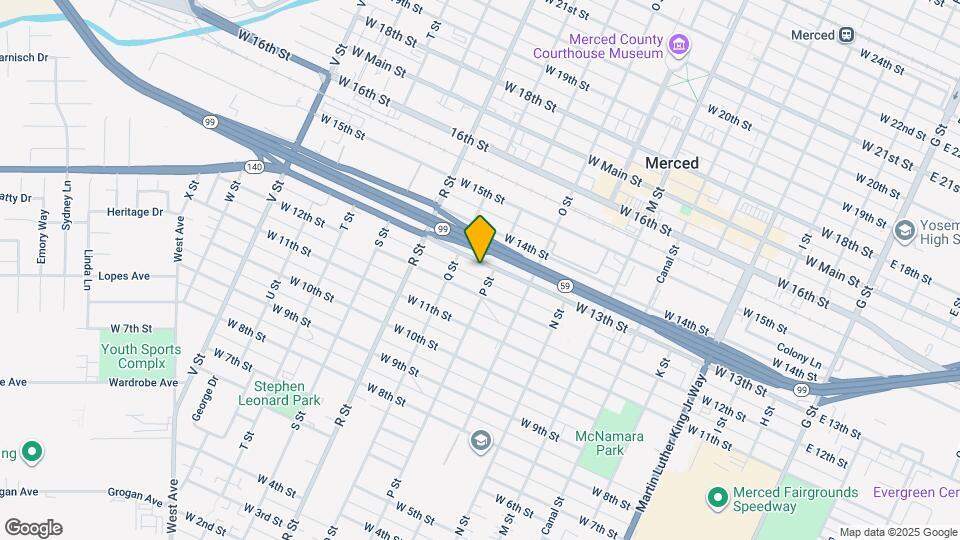 920 W 13th St, Unit #B Mapa y Detalles de la Ubicación