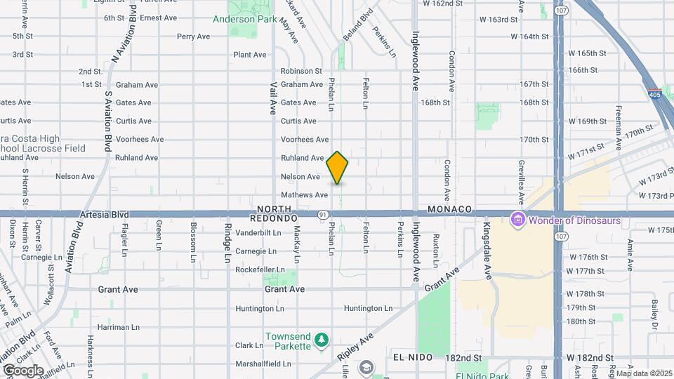 2503 Mathews Ave Map and Location Details