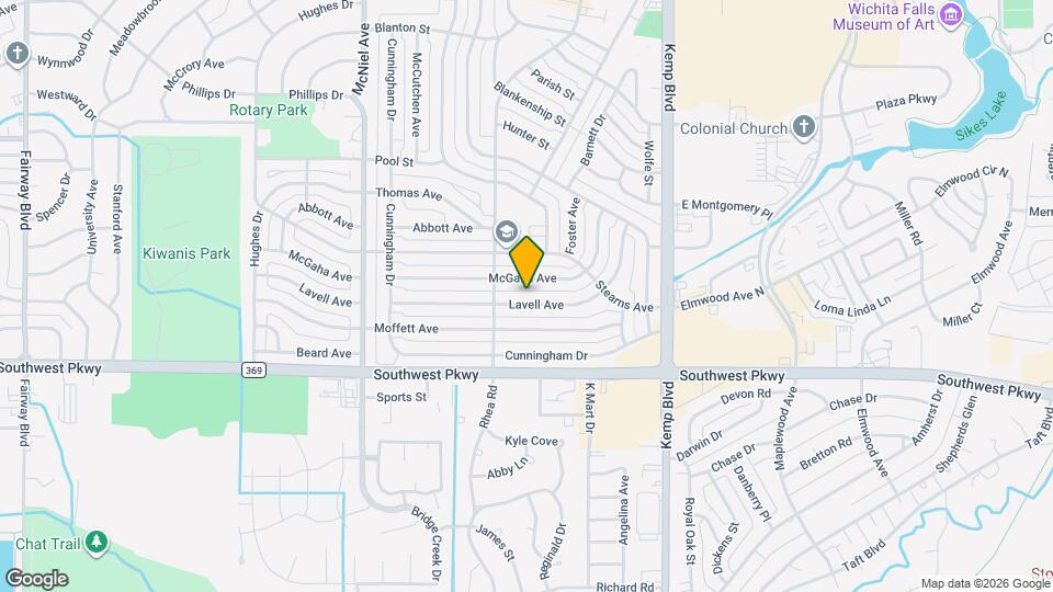 2950 Lavell Ave Map and Location Details