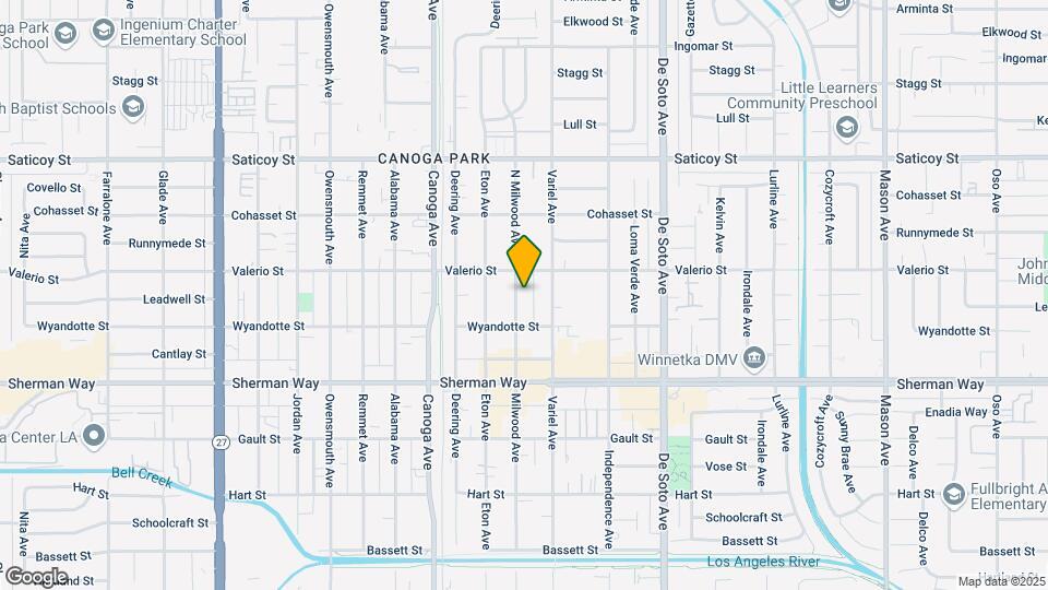 7320-7332 Milwood Ave Map and Location Details