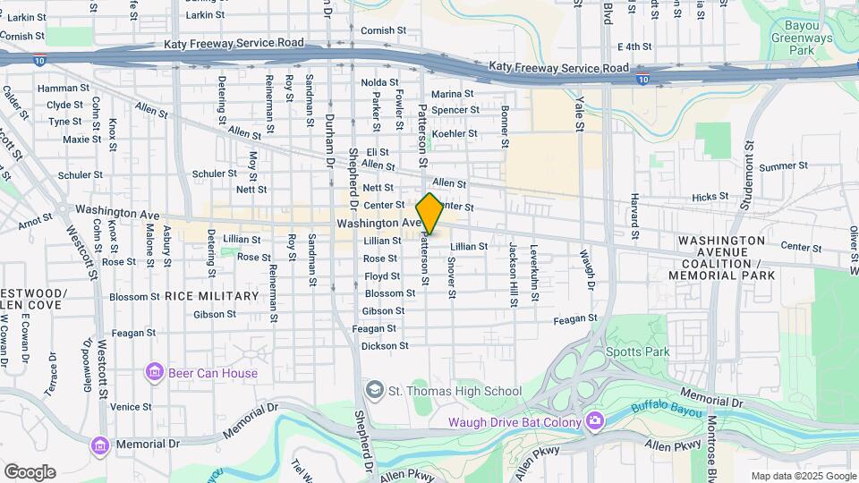 904 Patterson St Map and Location Details