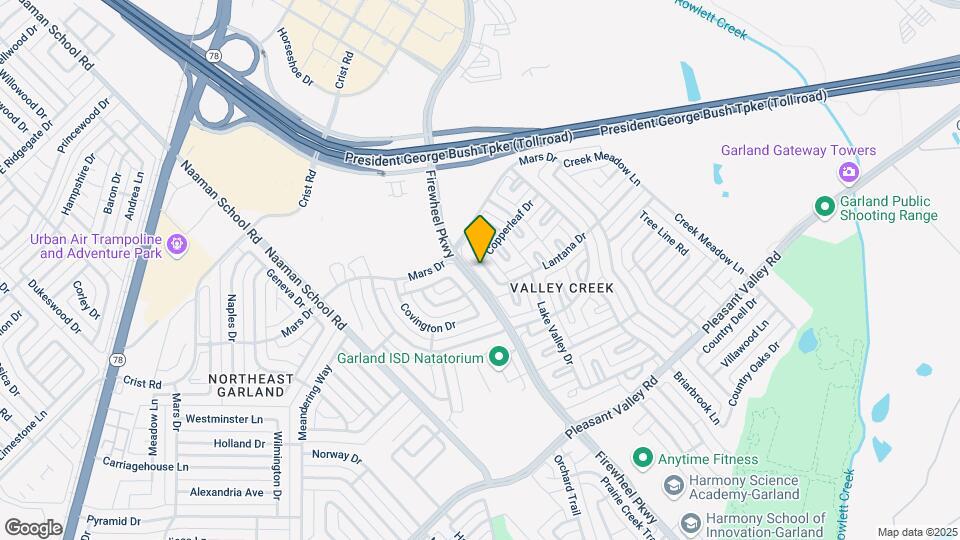1706 Lantana Dr Map and Location Details