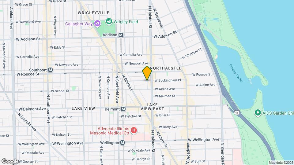 815 W Buckingham Pl, Unit 530-305 Map and Location Details