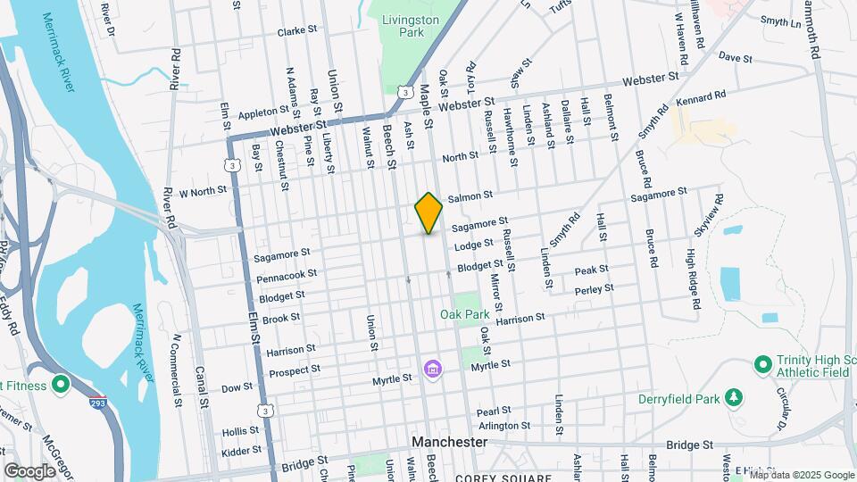 277-279 Ash St Map and Location Details