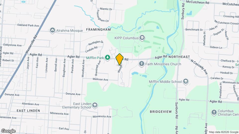 2761 Wedge St Map and Location Details